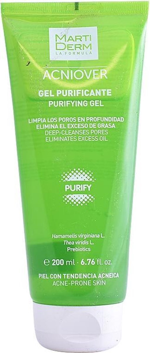 Martiderm ACNIOVER gel purificante piel grasa y acnÃica 200 ml