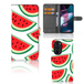 B2Ctelecom Motorola Edge 30 Pro Book Cover Watermelons