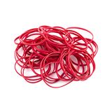 D.RECT - Rubberen band | zak van 1 kg | rubberen ring | afmetingen: 1,5 x 3 mm 1/2 omtrek 80 mm | perfect voor huishouden en kantoor | herbruikbaar | zeer duurzaam | rood