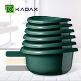 KADAX Kunststof kom, spoelbak, 8 l, groen