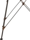 Safavieh Set van 2 tuinstoelen Lockhart, rotan, donkerbruin