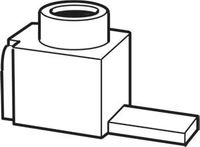 ABB 2CDL200011R2515 AST25/15S aansluitklem 6-25mm2, pin 15x4mm, aansluiting recht Connection terminal 1 stuk(s)