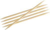 KnitPro breinaald, bamboe, naturel 15 x 0,38 x 0,38 cm, 5-eenheden