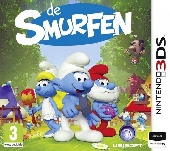 De Smurfen - Nintendo 3DS - Actie/Avontuur - PAL - 3DS-card