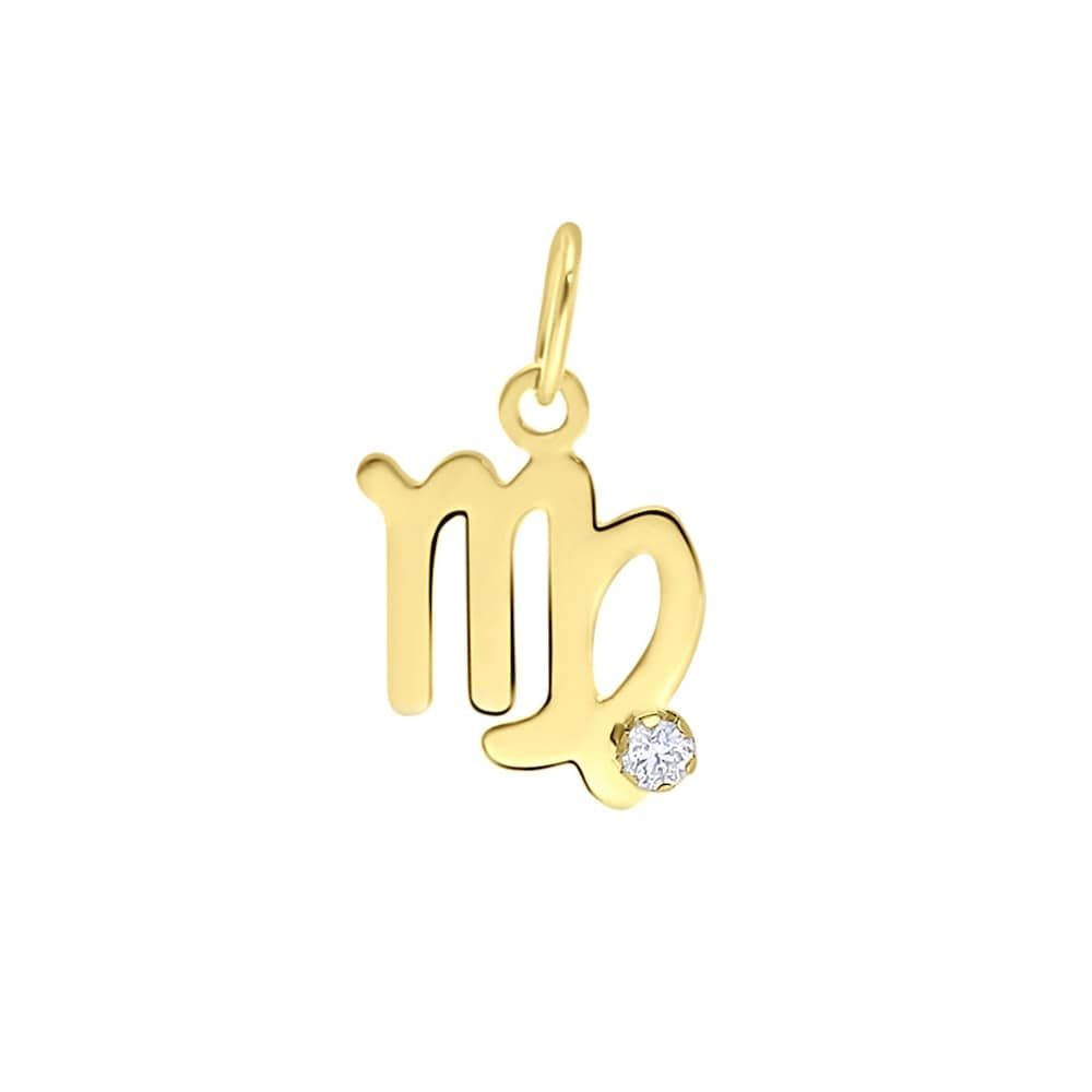 Lucardi Hangers 'Ram' 9 Karaat - goudkleurig | Bedels & Hangers Dames