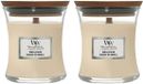 WoodWick Geurkaars Mini Vanilla Bean 2 x 85 gr