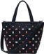 Desigual Handtas Schoudertas Fantasia Valdivia Shopping Bag Black Zwart