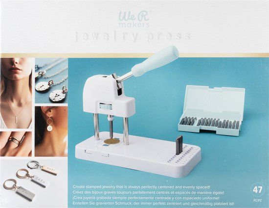 We R Memory Keepers Kit Jewelry press
