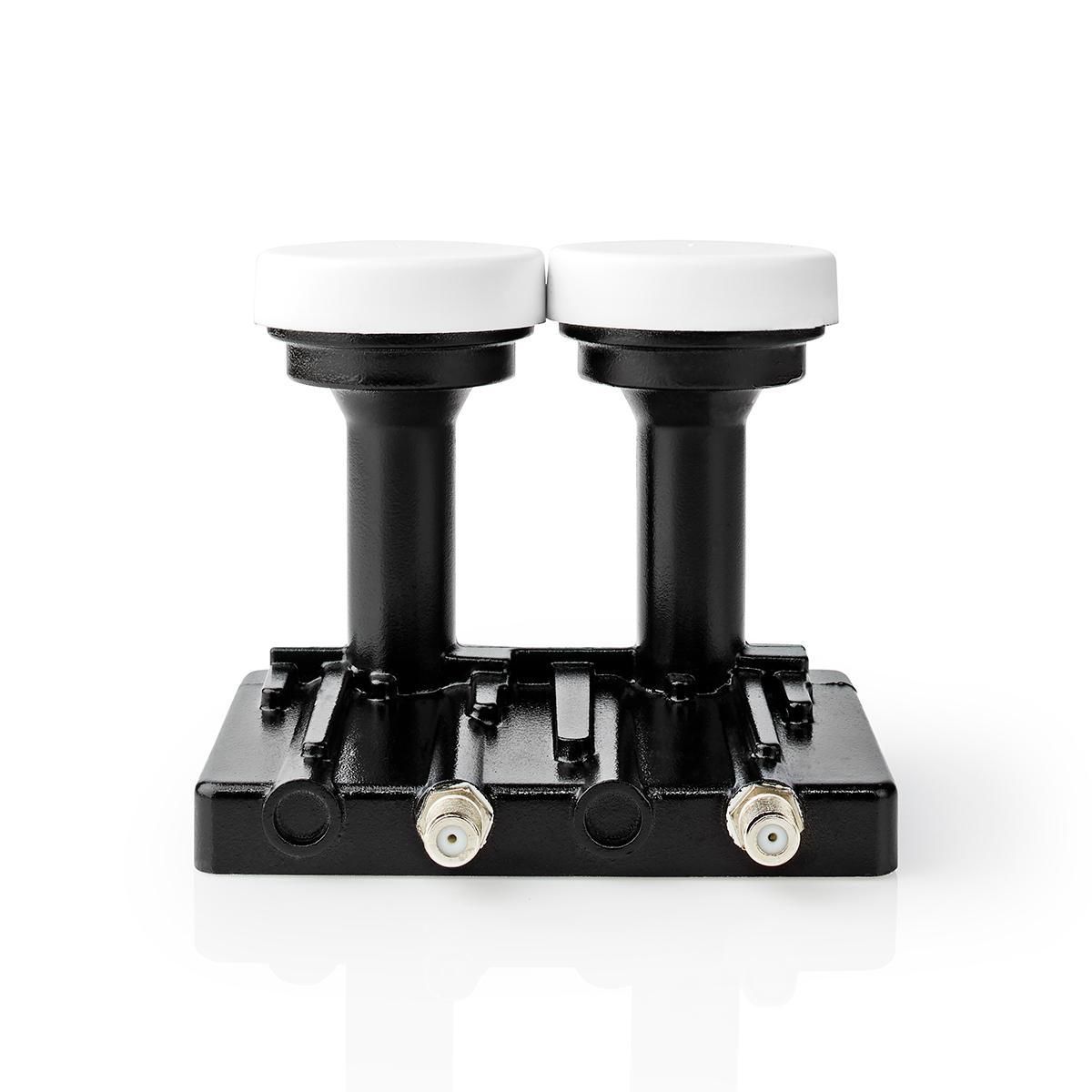 Nedis SLNBTM43BK low noise block downconverter (LNB) Zwart