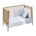 Cambrass Lit bébé Coton Bleu