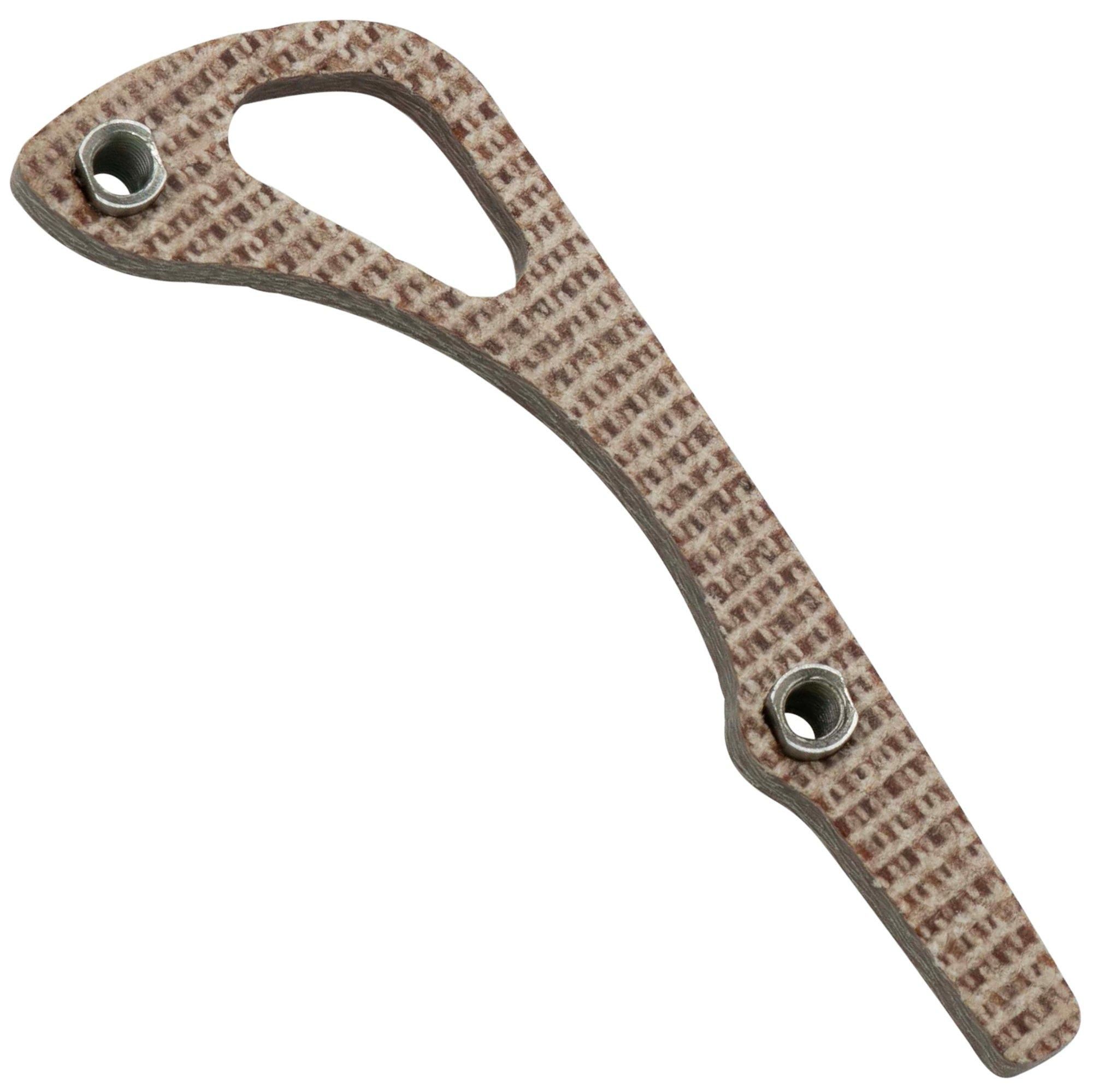 Flytanium Benchmade Bugout Backspacer - Natural Canvas Micarta