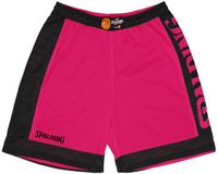 Spalding Reversible Short XXXL Roze/Zwart/Multikleurig Unisex Volwassenen Basketbal Polyester