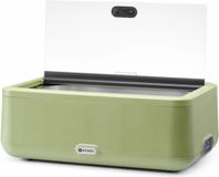 HENDI Stijlvolle chafing dish – groen – digitaal bedieningspaneel – gehard glazen deksel – 607x402x245 mm