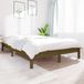 Maison Exclusive - Lit en bois massif, brun miel, 140x200 cm, en pin
