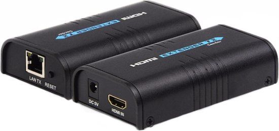 Allteq HDMI verlenger - 120 meter - Zwart