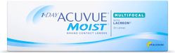 Johnson & Johnson Medical B.V. 1-DAY ACUVUE® MOIST MULTIFOCAL - Hoog - 30 pack - Lentilles journalières - BC 8.40 - Lentilles de contact multifocales