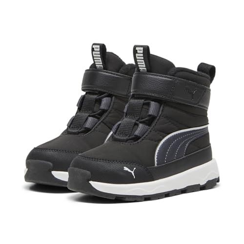 PUMA Evolve laarzen, Zwart/Grijs/Wit, Maat 25