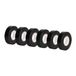 Amazon Basics Isolatietape, 1,9 cm x 18,3 m, zwart, 6 stuks