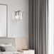 lux.pro Wandlamp Alnwick set van 2 E14 chroomkleurig