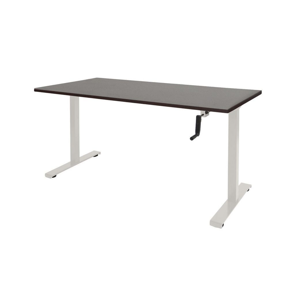 Prof Desk Bureau Pendolo basic 160x80 cm, Logan Eiken, Wit