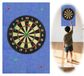 Dartbord beschermwand van vilt voor optimaal gebruik