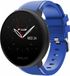 Strap-it Bracelet de montre connectée en silicone - Bleu - Convient pour Polar Ignite 2