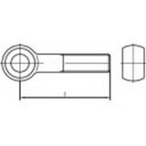 TOOLCRAFT Oogbouten M12 50 mm DIN 444 RVS A4 10 stuk(s)