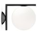 Flos - Applique IC - Noir - Acier verni - Designer Michael Anastassiades