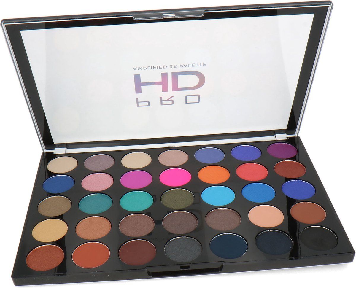 Makeup Revolution Pro HD Amplified Oogschaduw Palette - Defiant (zonder doosje)