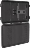 LogiLink Professional Weerbestendige tv-behuizing voor tv's van 32"-55", staal, zwart