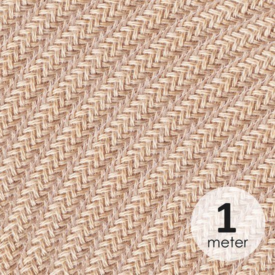 Home Sweet Home - Strijkijzersnoer Jute - 3-aderig - per meter