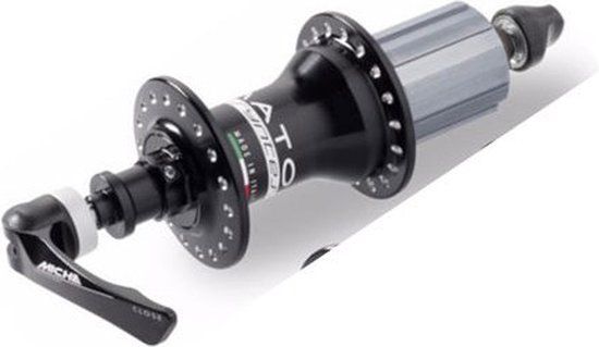 Miche Primato Achternaaf - 36 GTS - Campagnolo - 9/10/11/12v - Zwart