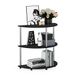 FURINNO Gruen 3-Tier Boekenkasten, Blackwood