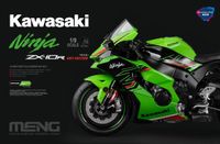 Meng Model MT007T Kawasaki Ninja ZX-10R KRT Edition Modelbouw Motorfiets - 1:9