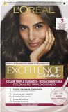 Excellence L'Oreal Make Up Permanente Kleur Excellence Donkerbruin