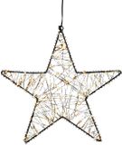 Anna's Collection Kerstster | 200LED | IP44 Trafo | met timer en dimmer | 26CM | warm wit