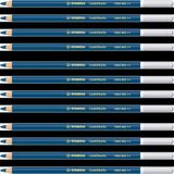 STABILO CarbOthello Kalkpastel Kleurpotloden Parijs Blauw | 12 stuks