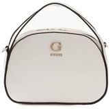 GUESS Coleen Top Zip Crossbody Cream White crème schoudertas handtas
