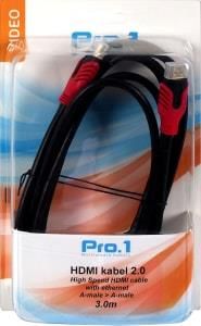 Enzo Pro-1 HDMI kabel 3 meter 1.4
