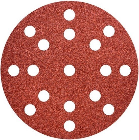 Metabo accessoires Metabo Schuurpapier P60, diameter 125 mm, 50 stuks