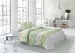 TEJIDOS REINA Bouti sprei LUGANO PC + CUSHION zilver