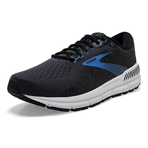 Brooks Heren Adrenaline GTS 15 hardloopschoen - India Ink Zwart Blauw - 8.5 UK X-Wide