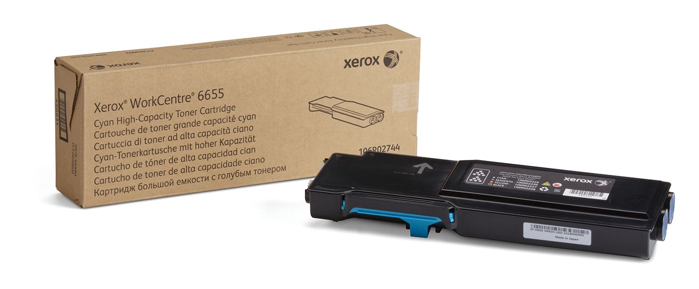 Xerox WorkCentre 6655 Toner Cartridge - Cyan (7,000 pages)