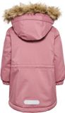 Hummel Kinderwinterjas Hmlpenni Tex Jacket 220587 Nostalgia Rose Effen Lang Anorak 74