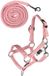 HKM Hobby Horsing Basic Hoofdstel en leidlijn Roze