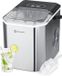 Kitchenwell IJsblokjesmachine - 1.3L - RVS - 12kg/24 uur