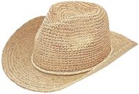 House of Ord - Cape Town House of Ord Riviera Fedora Zonnehoed Dames Elegante Strohoed UV bestendig - Maat: M-L: 58 cm - Naturel