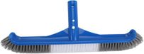 Wan GmbH Tête de brosse de piscine - Brosse de nettoyage de piscine - Nettoyage de piscine - Surface de nettoyage de 17 pouces de large - 48 x 19 x 6 cm - Gris