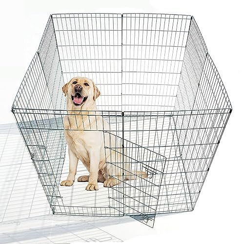 Ellie-Bo Easy-Up box/uitloop - voor puppy's en konijnen - 8-delig - 76 cm hoog