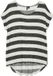 Vero Moda Vmwide Stripe S/l Top Noos 10190017 Black/snow Femme Taille - XS